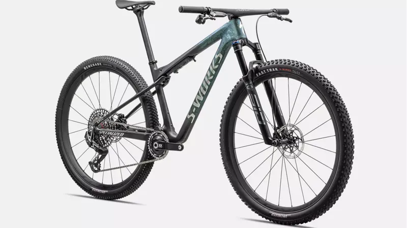 Specialized S-Works Epic Full Suspension Mountain Bike 2025 in World Cup Lapis Granite/ Chrome-1